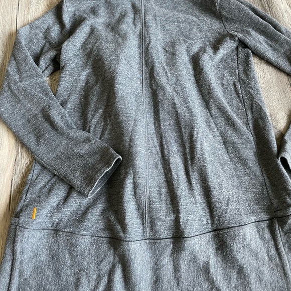 Lucy Charcoal Cozy Long Sleeve Cardigan, size small - Picture 8 of 9